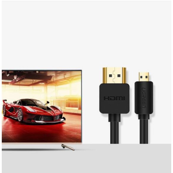 UGREEN Micro HDMI-HDMI cablu 2.0V Telifoil 19+1 1.5M