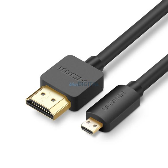 Ugreen HD127 cablu micro HDMI - HDMI 2.0 2 m - negru