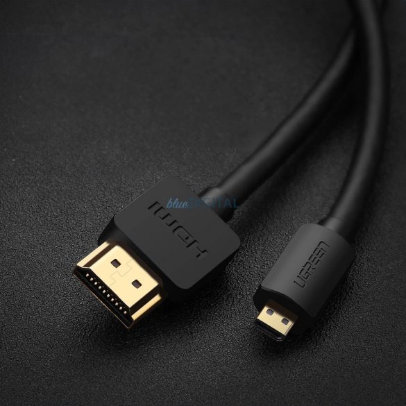 Ugreen HD127 cablu micro HDMI - HDMI 2.0 2 m - negru