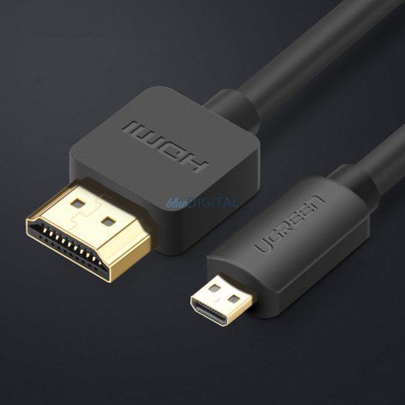 Ugreen cablu Micro HDMI - cablu HDMI 3m negru (HD127)