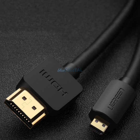 Ugreen cablu Micro HDMI - cablu HDMI 3m negru (HD127)