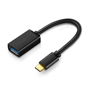 UGREEN USB-C male USB 3.0 OTG cable female negru USB3.0