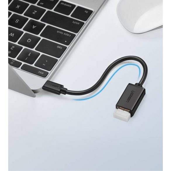 UGREEN USB-C male USB 3.0 OTG cable female negru USB3.0