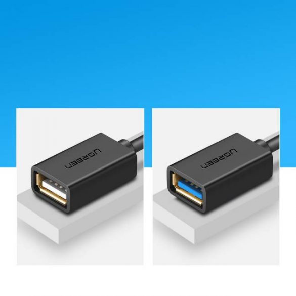 UGREEN USB-C male USB 3.0 OTG cable female negru USB3.0