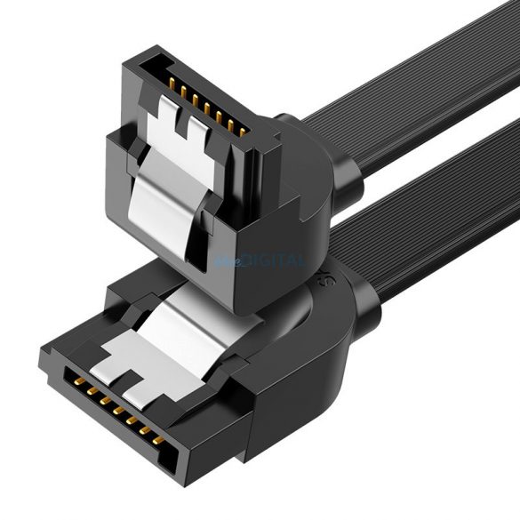 Ugreen angle SATA 3.0 cablu 0,5 m negru (US217)