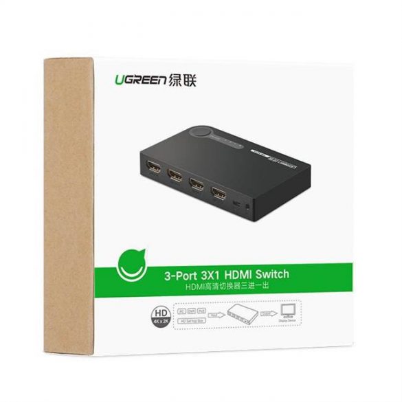 Comutator UGREEN HDMI 3x1