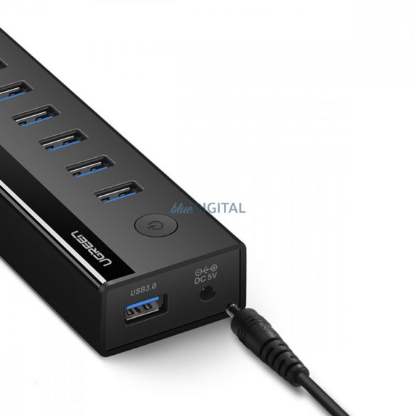 HUB multifuncțional Ugreen 7in1 USB-A - 7xUSB-A 5Gb/s negru (US219)