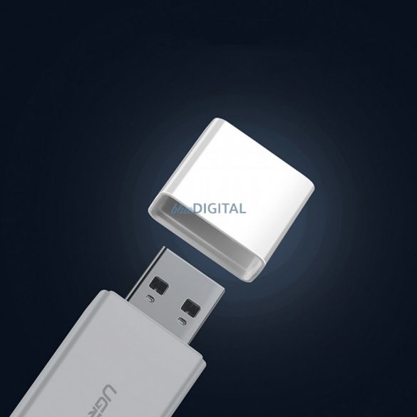 Cititor de carduri TF/SD portabil Ugreen pentru USB 3.0 alb (CM104)