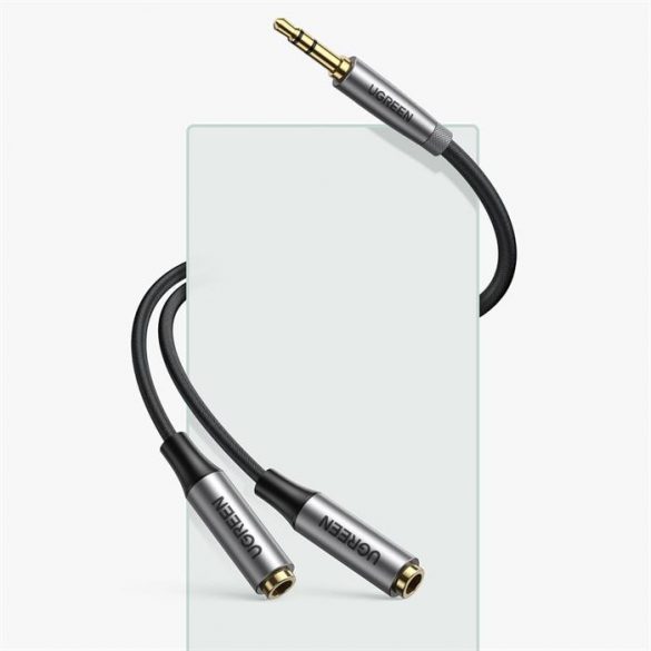 Ugreen AV191 3.5mm AUX Stereo audio Splitter cablu 20cm