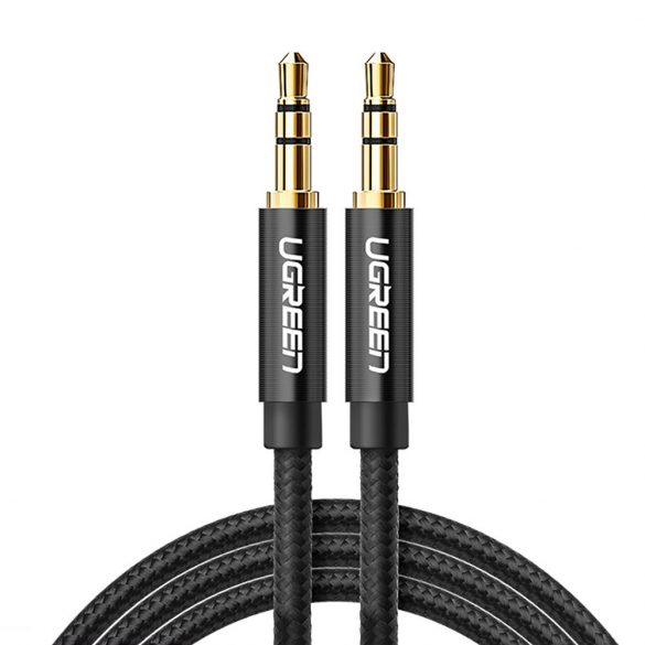 Cablu audio Ugreen 2 x mini mufă 3,5 mm 2 m negru (50363 AV112)