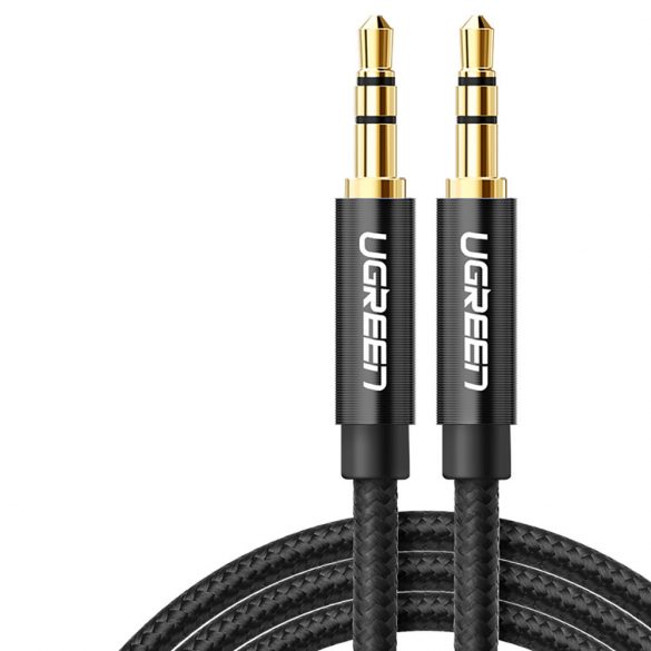 Cablu audio Ugreen 2 x mini mufă 3,5 mm 2 m negru (50363 AV112)