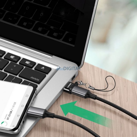 Adaptor USB C (femă) - USB (mascul) Ugreen US280 - negru