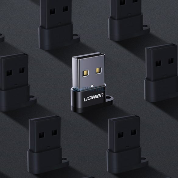 Adaptor USB C (femă) - USB (mascul) Ugreen US280 - negru