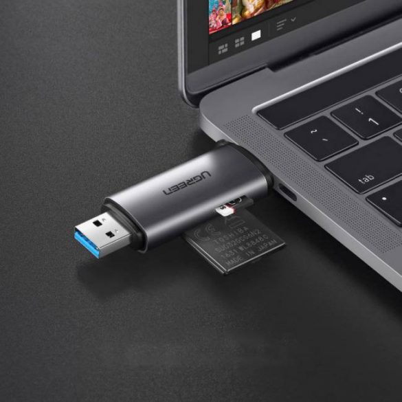 UGREEN USB-C + USB 3.0 cititor de carduri TF / SD