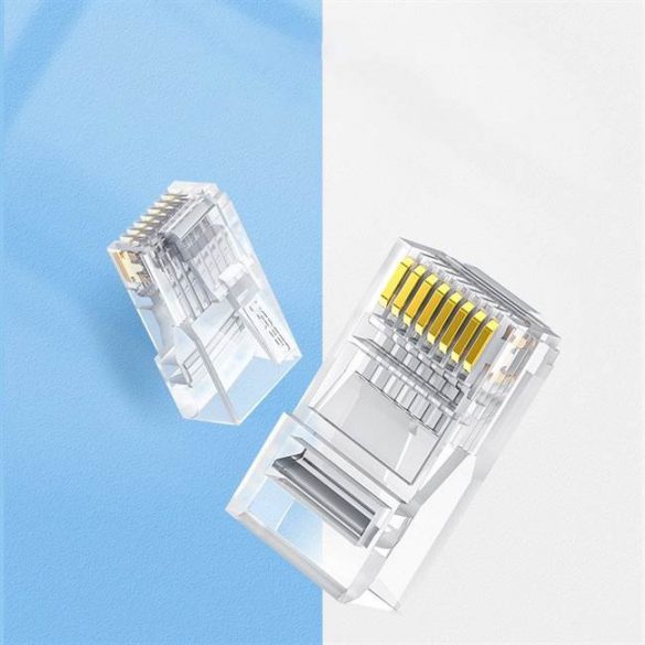 Conector Ugreen 10x RJ45 8P8C Cat 6 transparent (50.961)