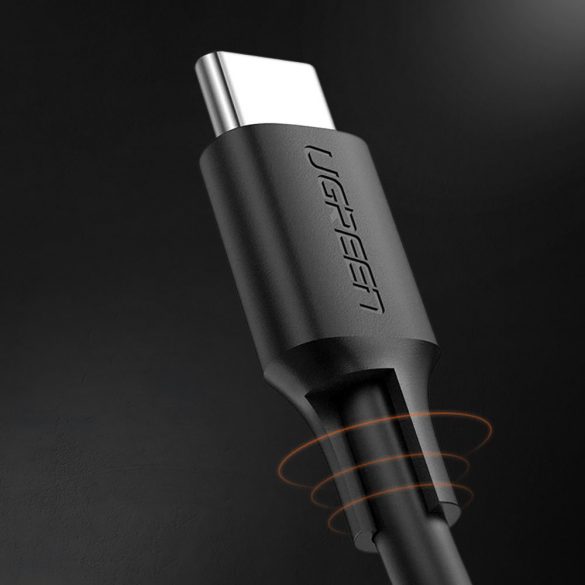 Ugreen USB tip C cablu de încărcare și date 3A 1m negru (US286)