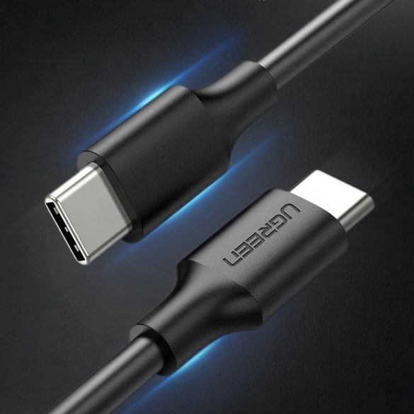 Cablu de încărcare și date Ugreen USB tip C 3A 1,5 m negru (US286)