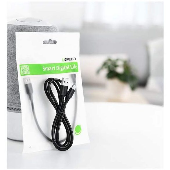 Ugreen USB - Cablu USB tip C 3A 2m negru (60118)