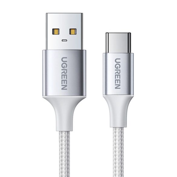 Cablu Ugreen US288 60130 USB-A / USB-C QC 3.0 3A 0.5m - alb