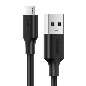 Cablu de date UGREEN USB 2.0 mascul Micro USB Negru 1M