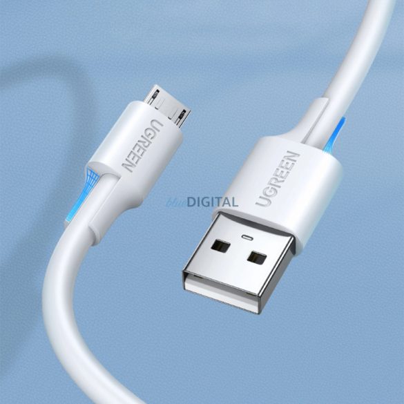 Kabel USB - micro USB Ugreen US289 1,5 m - biały