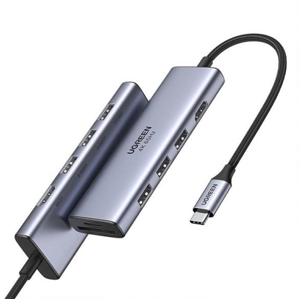 Ugreen CM511 USB-C la 3xUSB3.0 + HDMI + SD/TF