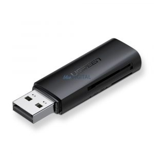 Ugreen CM264 USB 3.0 cititor de carduri SD/TF - negru