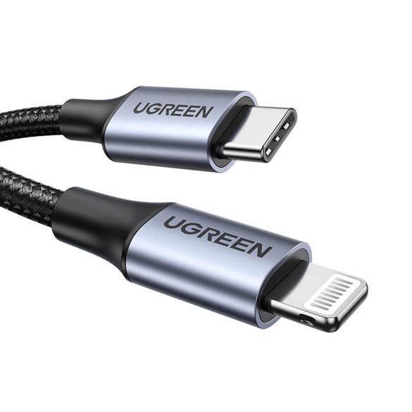 Ugreen US304 60759 Lightning - cablu USB-C 2.0 MFi 1 m - gri