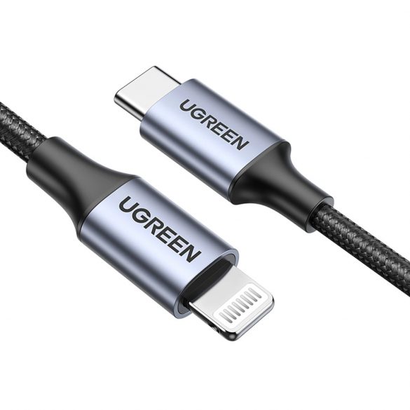 Ugreen US304 60759 Lightning - cablu USB-C 2.0 MFi 1 m - gri