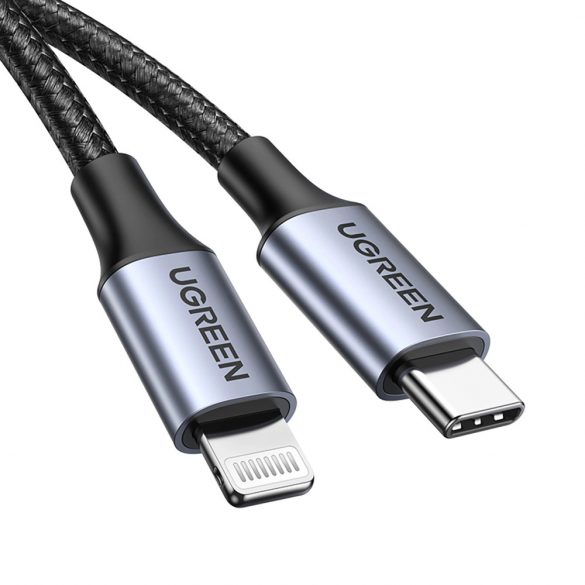 Ugreen US304 60759 Lightning - cablu USB-C 2.0 MFi 1 m - gri