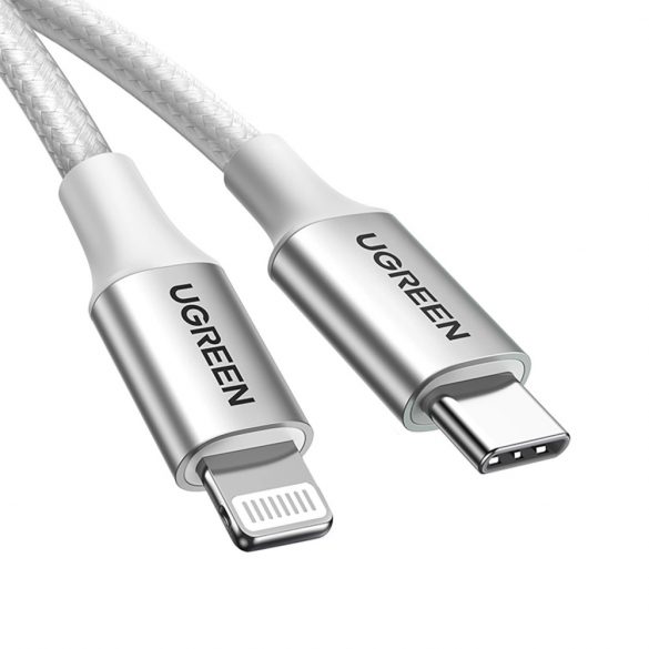 Ugreen US304 70523 Cablu USB-C / Lightning MFi 1m - argintiu