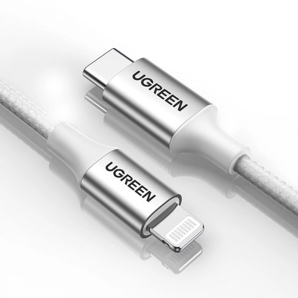 Ugreen US304 70523 Cablu USB-C / Lightning MFi 1m - argintiu