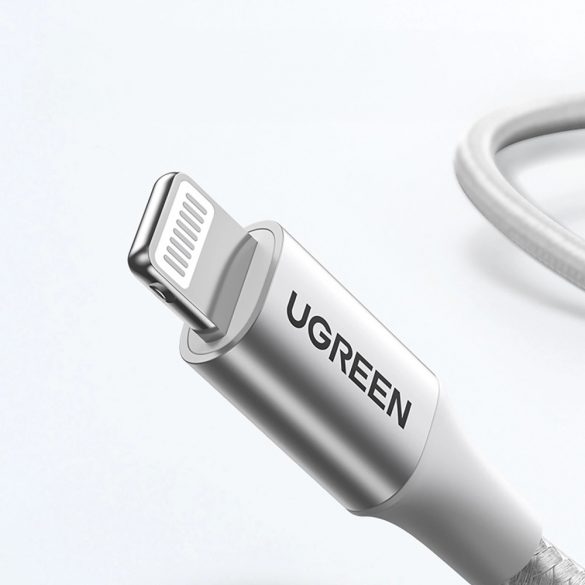 Ugreen US304 70523 Cablu USB-C / Lightning MFi 1m - argintiu