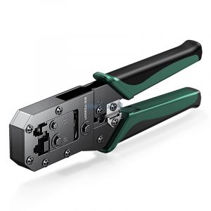 Ugreen ethernet cablu conector crimping mașină verde (NW136 70683)