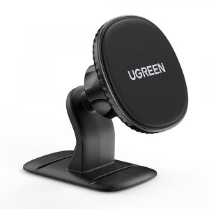 Ugreen Magnetic Car Phone Holder adeziv pentru tabloul de bord negru (LP292)