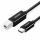 Ugreen US241 Cablu USB-C 2.0 - USB-B 1 m - negru