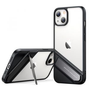 Ugreen Fusion Kickstand Husă tare cu cadru TPU și kickstand pentru iPhone 13 negru (90152)