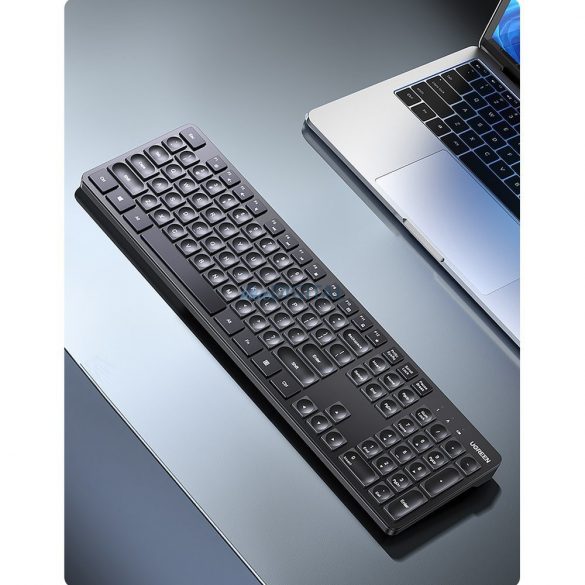 Tastatura wireless Ugreen KU004 2.4GHz - neagra