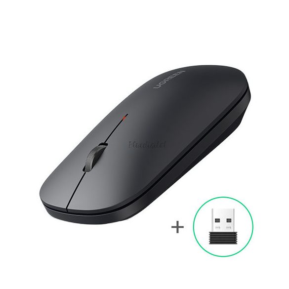 Mouse USB fără fir la îndemână Ugreen negru (mu001)