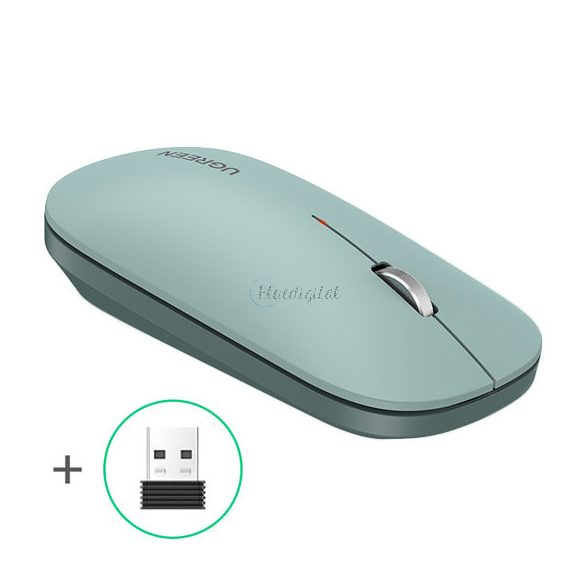 Mouse USB fără fir Ugreen verde (MU001)