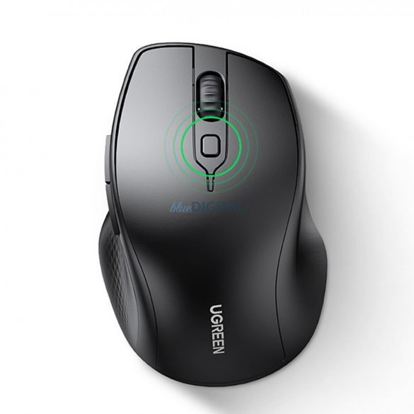 Mouse de computer fără fir ergonomic Ugreen negru (MU101)