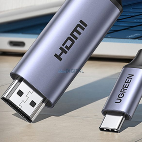 Cablu USB C - HDMI 2.1 8K 60Hz 1.5m Ugreen CM565 - Gri