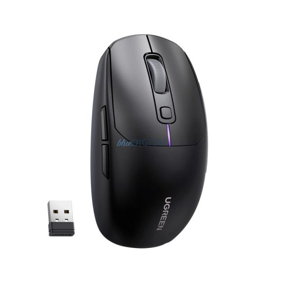 Mouse de computer Ugreen MU103 Bluetooth 5.0 / receptor USB 2.4GHz - negru