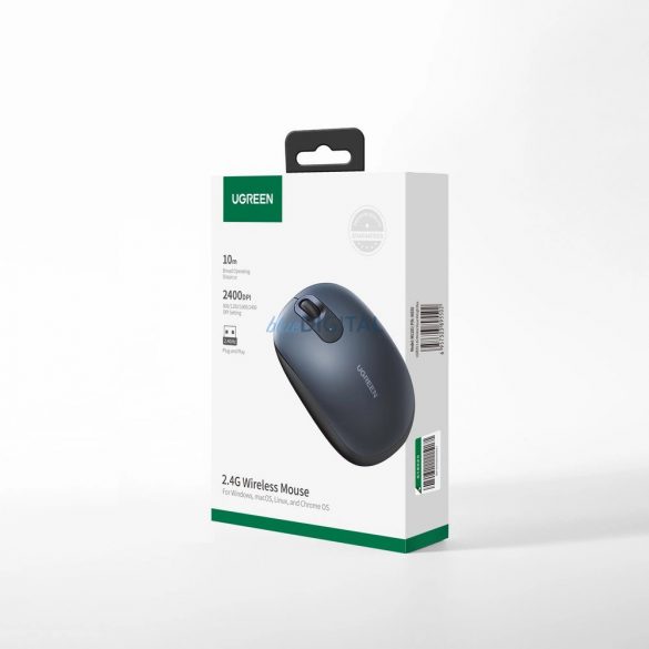 Mouse wireless USB Ugreen MU105 2.4GHz - bleumarin