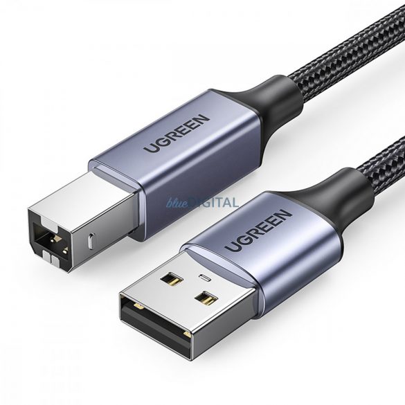 Cablu de imprimantă USB tip B Ugreen (mascul) - USB 2.0 (mascul) 480 Mbps 5m negru (US369 90560)