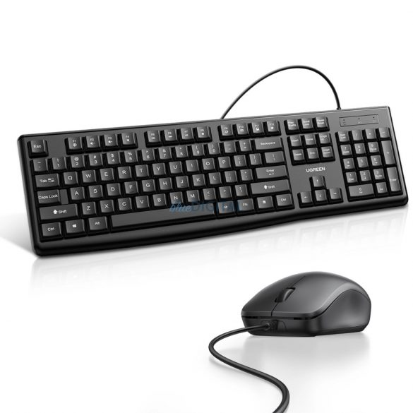 Set tastatură și mouse cu fir Ugreen MK003 - negru