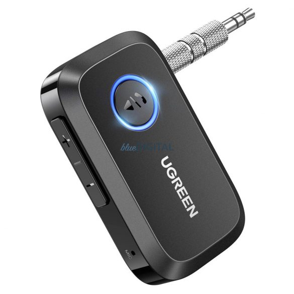 Ugreen CM596 Bluetooth 5.3 AUX receptor de sunet - negru