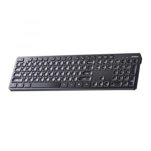 Tastatură Ugreen KU004 90875 cu fir de 1,5 m pentru Windows / MacOS - neagră