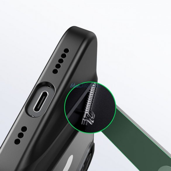 Husă de protecție Ugreen LP634 Kickstand Husă rigidă cu cadru de gel și suport încorporat pentru iPhone 14 Plus (90925)