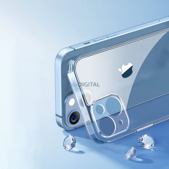 Husă de protecție îmbunătățită Ugreen Classy Clear pentru iPhone 14 Plus, transparentă (LP618) cu cadru de gel Husă de protecție transparentă îmbunătățită